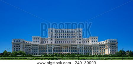 Ceausescu Palace Of The Parliament Bucharest Romania Europe