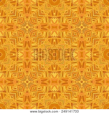 Vector Seamless Ethnic Pattern With Axial Symmetry. Can Be Used For Fabric, Textile, Packaging Paper
