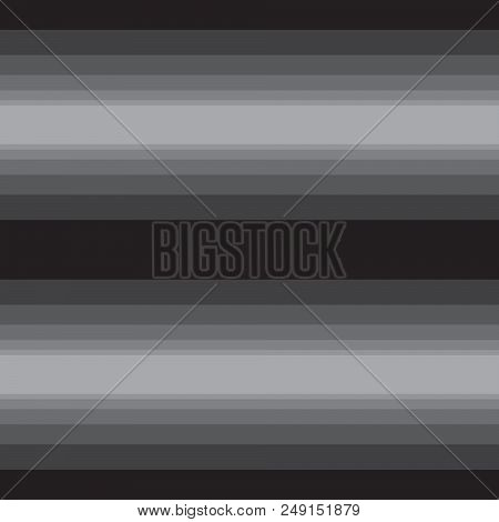 Horizontal Stripes Seamless Vector Pattern. Retro Style Print Texture.