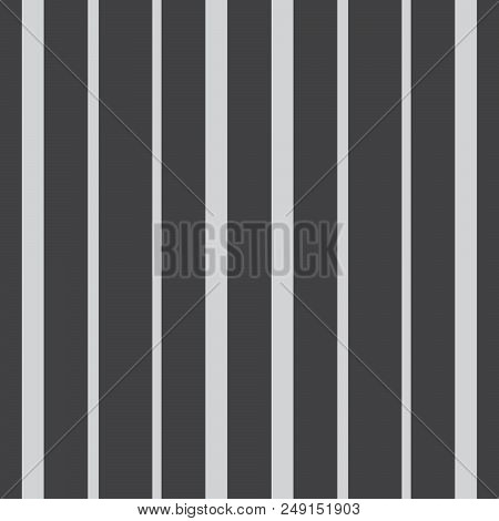 Vertical Stripes Seamless Vector Pattern. Retro Style Print Texture.