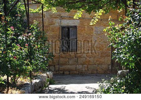 A Rustic Typical House In The Lebanese Village Of Douma, Lebanon.