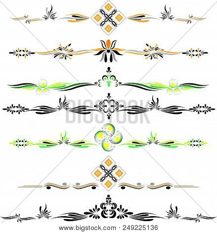 Decorative Vector Color Design Elements And Page Décor