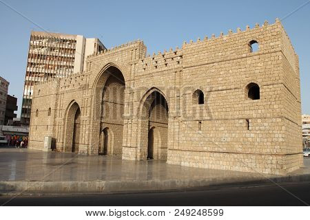 Baab Makkah Gate In Jeddah Al Balad Historical Place Jeddah Saudi Arabia