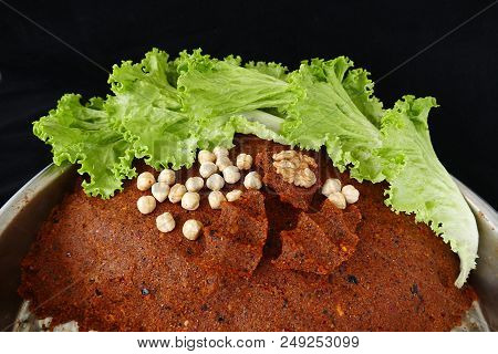 Cig Kofte Turkish Traditional Dish With Lettuce
Cig Kofte / Turkish Food