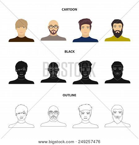 The Face Of A Bald Man With Glasses And A Beard, A Bearded Man, The Appearance Of A Guy With A Haird