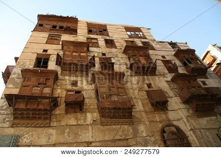 Old City In Jeddah, Saudi Arabia Known As 