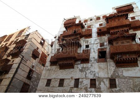 Old City In Jeddah, Saudi Arabia Known As 