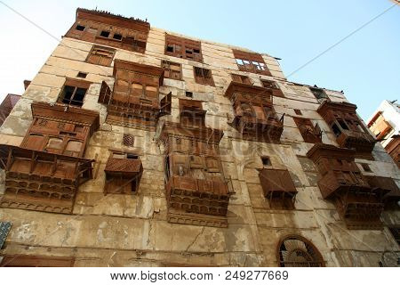 Old City In Jeddah, Saudi Arabia Known As 