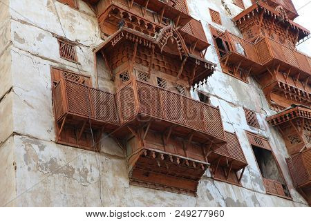 Old City In Jeddah, Saudi Arabia Known As 