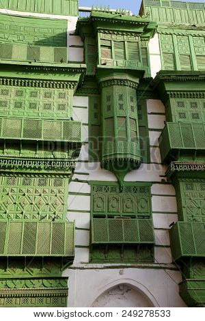 Old City In Jeddah, Saudi Arabia Known As 