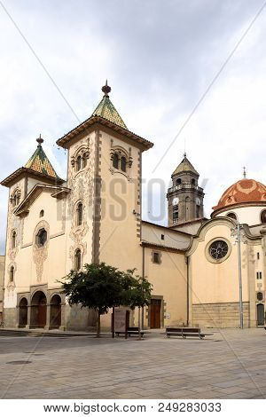 Church Of Sant Feliu Of Torello, Barcelona Province, Catalonia, Spain