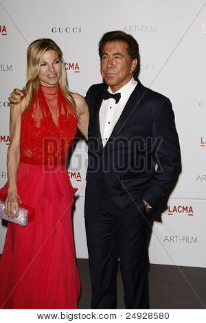 LOS ANGELES - 5 NOV: Steve Wynn e Andrea Wynn al LACMA Art + Film Gala il 5 novembre 2011 in 
