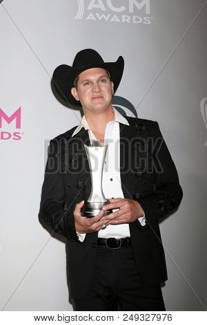 LAS VEGAS - APR 2:  Jon Pardi at the Academy of Country Music Awards 2017 at T-Mobile Arena on April 2, 2017 in Las Vegas, NV