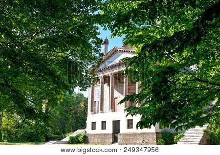 Malcontenta Di Mira , Italy - May 10, 2011:  Villa Foscari (known As La Malcontenta), Designe By Arc