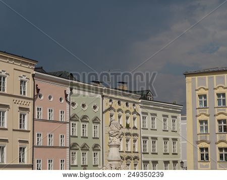 the City of Passau at the danube river