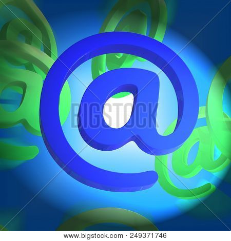 Email Drip Marketing Newsletter Outreach 3D Rendering