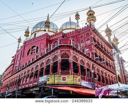 May 27,2018.the Nakhoda Masjid Is The Principal Mosque Of Kolkata, India, In The Chitpur Area Of The
