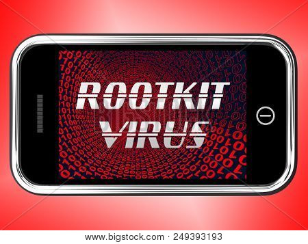 Rootkit Virus Cyber Criminal Spyware 3D Rendering