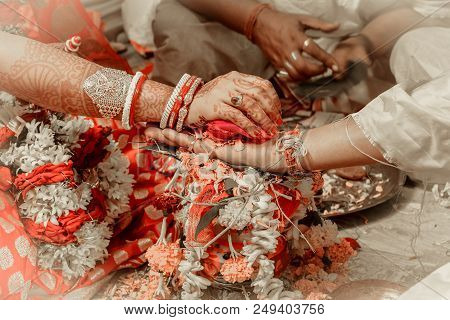 Indian Wedding Rituals- Indian Groom And Bride.