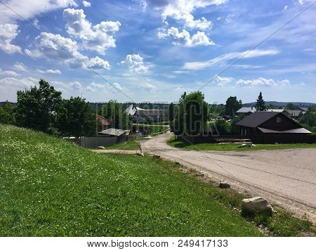 Ferapontovo, July 2018. The Nature Of The Vologda, Very Beautiful In Russia