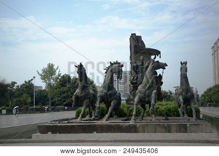 Ji Xin Is A Chinese Celebrity In Ancient Times, The General Of The Han Dynasty