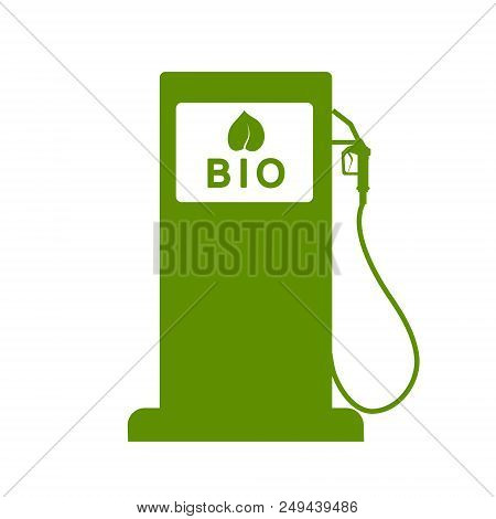 International Biodiesel Day. 10 August. Vector Illustration Of A Fuel Pump For International Biodies