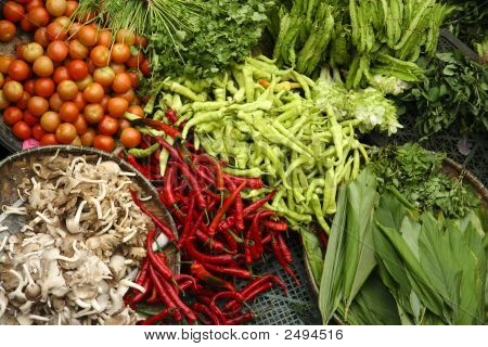 ตลาดผัก