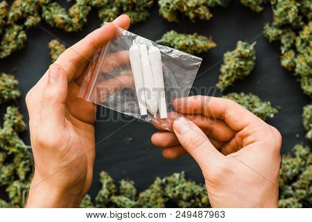 Grinder A Lot Ofx Marijuana, Fresh Buds Of Cannabis Many Weed. Copy Spase Copy-space