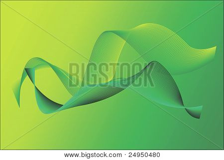 vecteur d'onde fantaisie abstraite