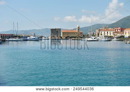 Port Of Acciaroli, National Park Of Cilento. Salerno. Southern Italy