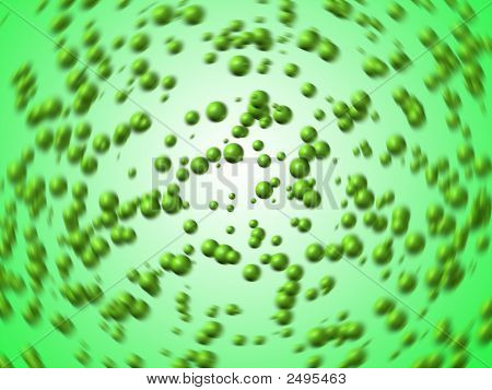 grüne Blase