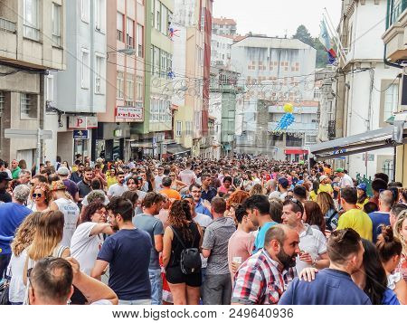 Mugardos, A Coruna, Galicia, Spain Octopus Party 07-14-2018