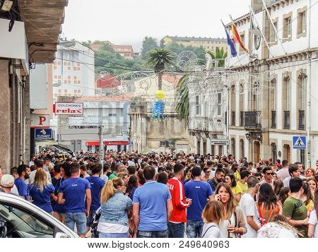 Mugardos, A Coruna, Galicia, Spain Octopus Party 07-14-2018