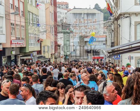 Mugardos, A Coruna, Galicia, Spain Octopus Party 07-14-2018