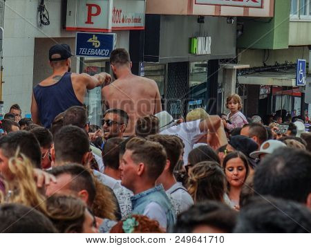 Mugardos, A Coruna, Galicia, Spain Octopus Party 07-14-2018