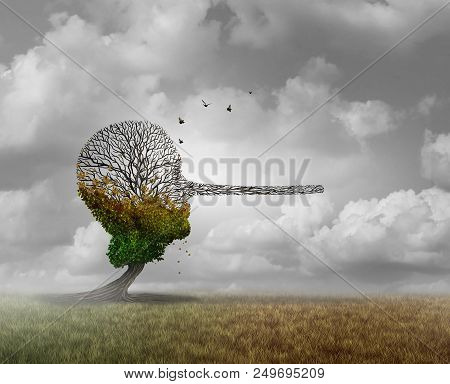 Psychology Of Lie And Compulsive Lying Damaging To Human Mental And Physical Health Idea As A Psychi