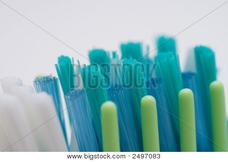 Detail von blue Tooth-Pinsel