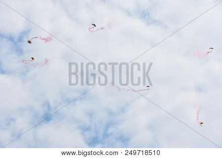 Chicopee, Ma - Jul 14: The 2018 Great New England Airshow At Westover Air Reserve Base In Chicopee, 
