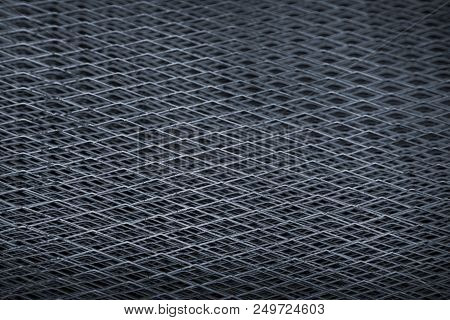 Steel Net For Texture Background