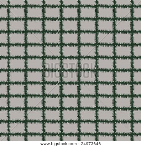 Fond gris vert plaid