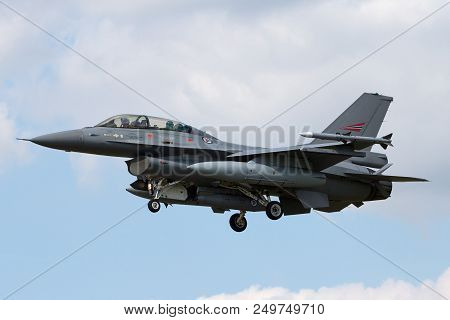 Raf Fairford, Gloucestershire, Uk - July 11, 2014: Royal Norwegian Air Force (luftforsvaret) General