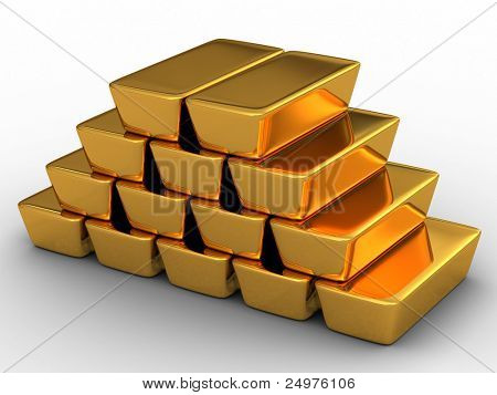 lingotes 3D
