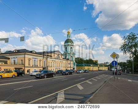 Moscow, Russia - May 12, 2018.yauzskaya Street Is One Of The Oldest Streets Of The City