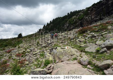 Lagorai Mountain Range In The Eastern Alps In Trentino, Italy