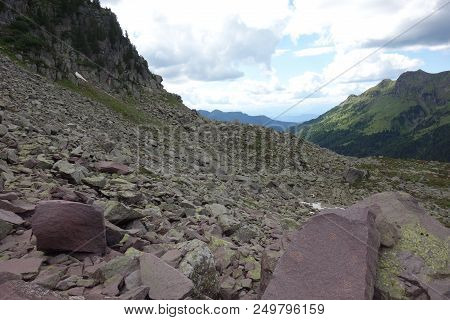 Lagorai Mountain Range In The Eastern Alps In Trentino, Italy