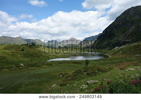 Lagorai Mountain Range In The Eastern Alps In Trentino, Italy