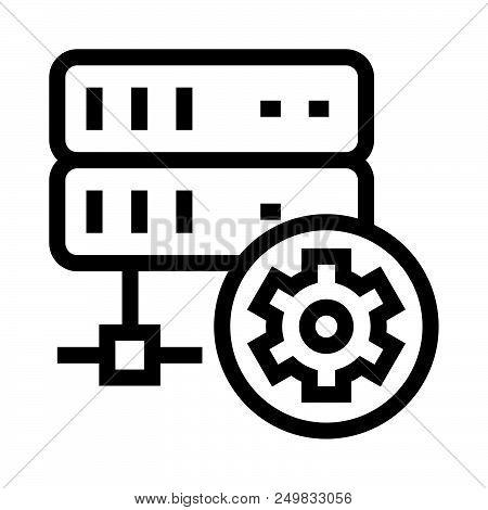 Server Setting Elements For Mobile Concept And Web Apps.