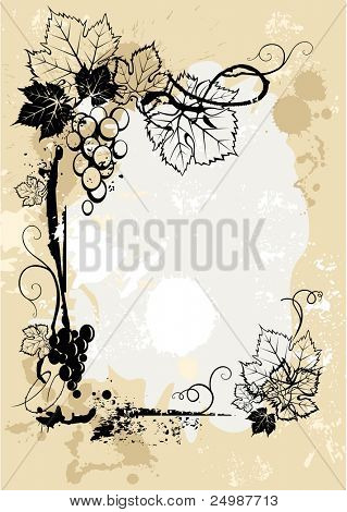 Hrozny grunge pozadí s prostorem pro text
