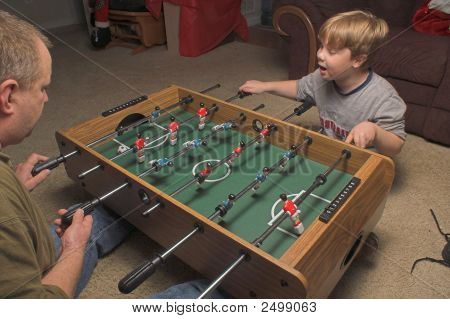 Jogadores de pebolim