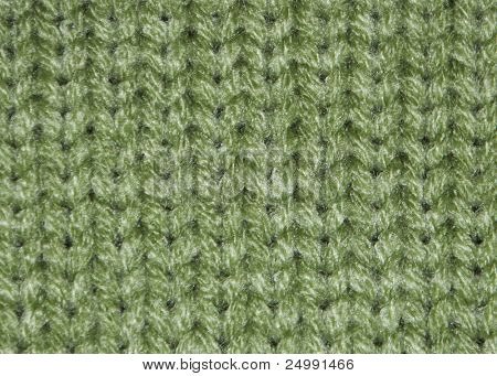 green sweater wool pattern